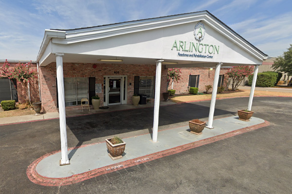 Lobby of Arlington Residence and Rehabilitation Center